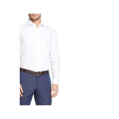 CAMISA VESTIR BLANCO RAYA