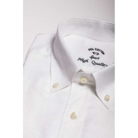 CAMISA PLANA BLANCO