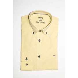 CAMISA POPELIN SPORT AMARILLO