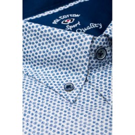 CAMISA FLORES AZUL